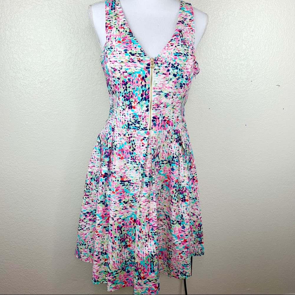 GUESS multicolor print dress